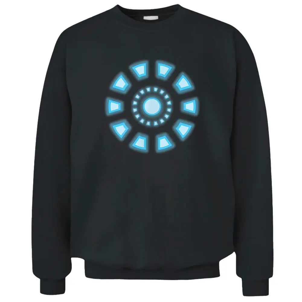 Marvel Studios Iron Man Tony Stark Arc Reactor Classic Pullover Sweatshirt