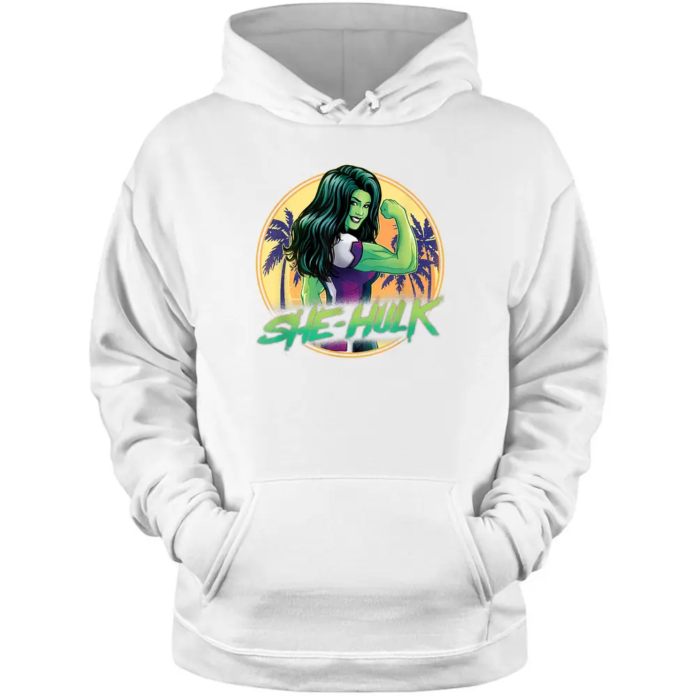 Marvel Studios She-hulk Disney Plus Flex Pullover Hoodie