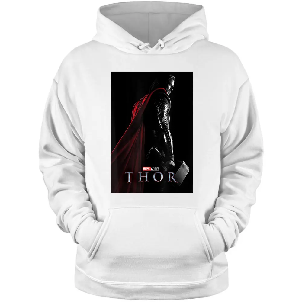 Marvel Studios Thor Movie Poster Graphic Pullover Hoodie