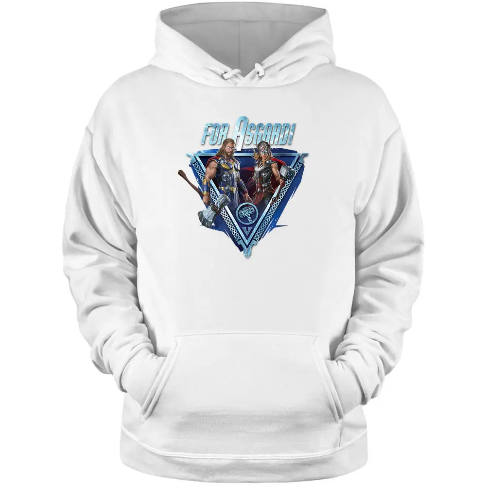 Marvel Thor Love And Thunder For Asgard Pullover Hoodie