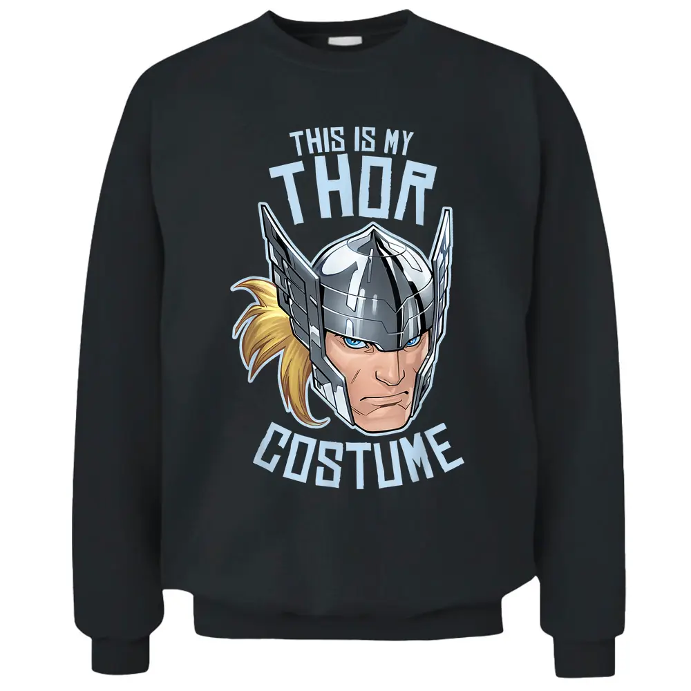 Marvel Thor This Is My Costume Halloween Pullover Sweatshirt