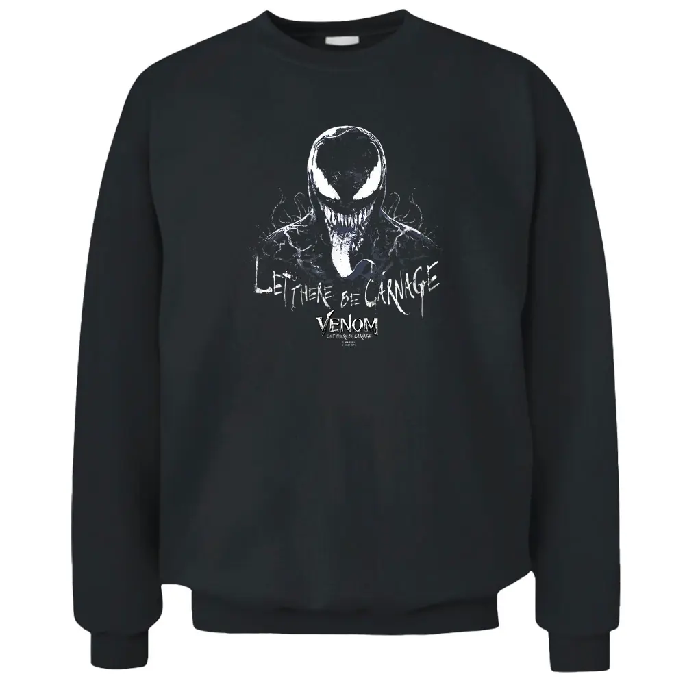 Marvel Venom Let There Be Carnage Venom Transparent Pullover Sweatshirt