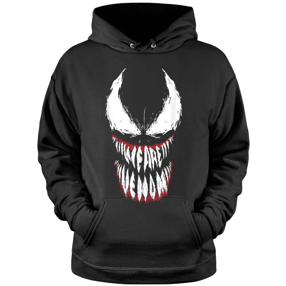 Marvel Venom We Are Venom Face Grin T-shirt Pullover Hoodie