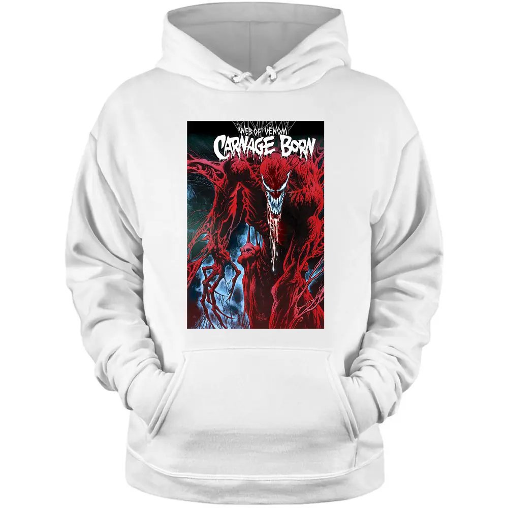 Marvel Web Of Venom Carnage Born Premium Pullover Hoodie