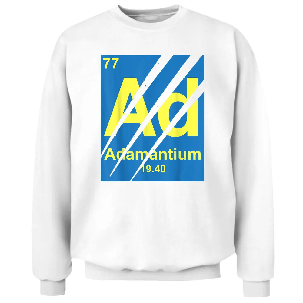 Marvel Wolverine Claws Adamantium Element Graphic Pullover Sweatshirt