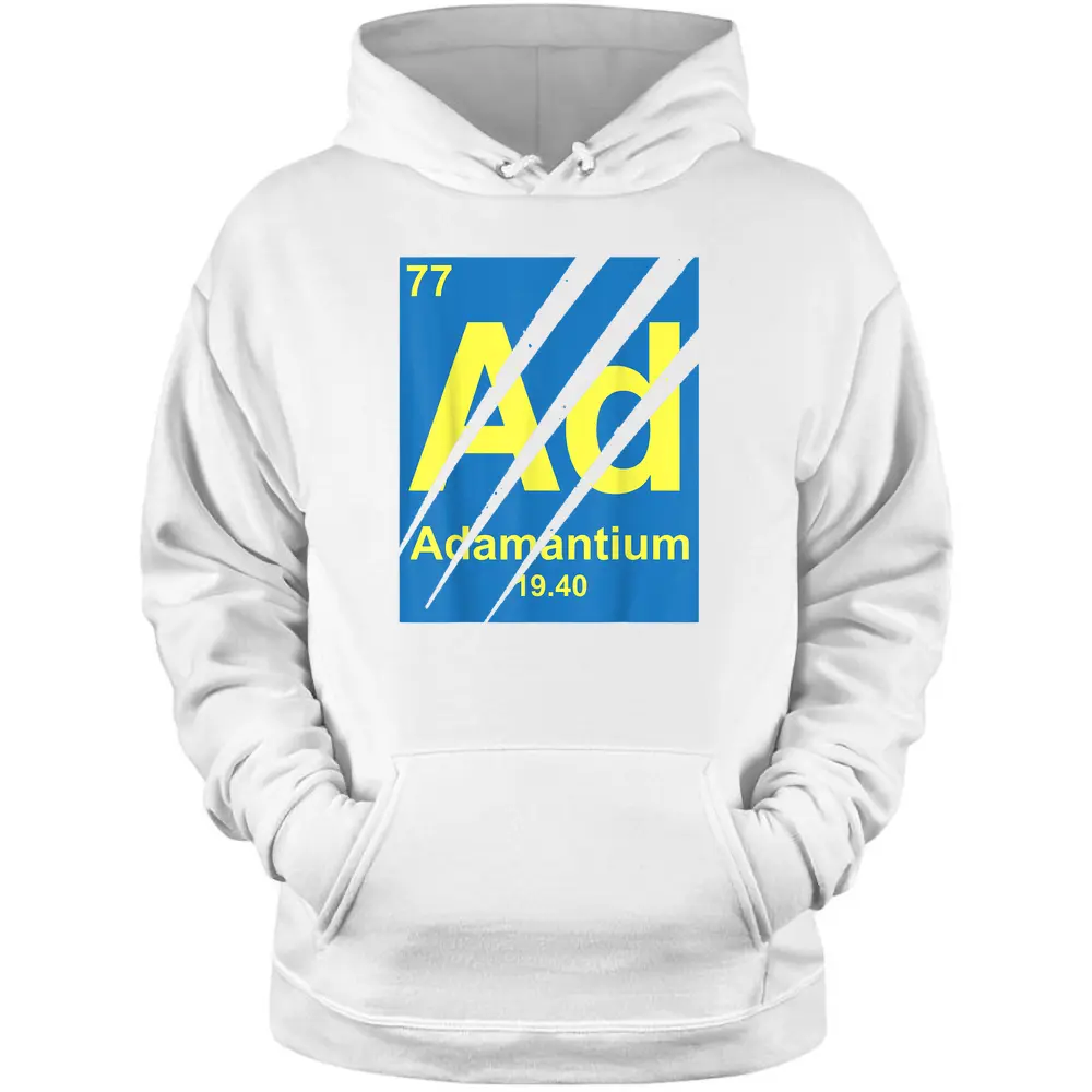 Marvel Wolverine Claws Adamantium Element Graphic Pullover Hoodie