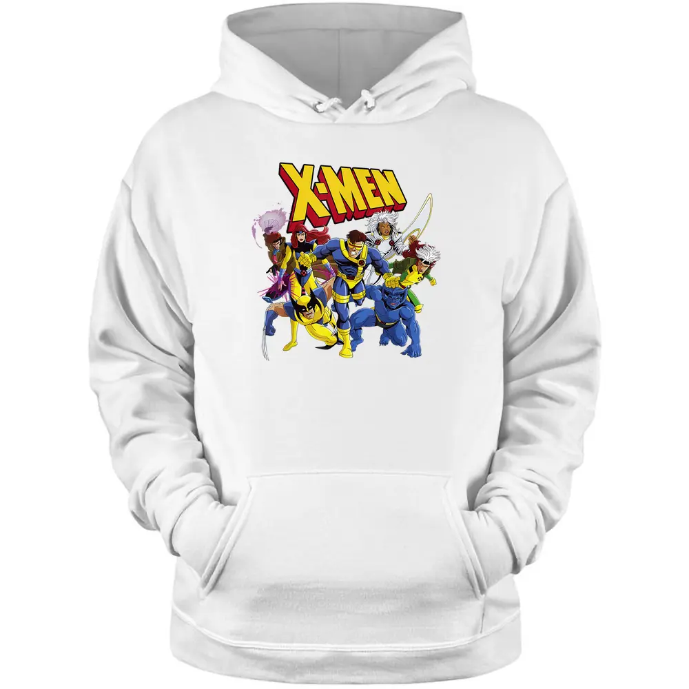 Marvel X-men Classic Group Shot Pullover Hoodie