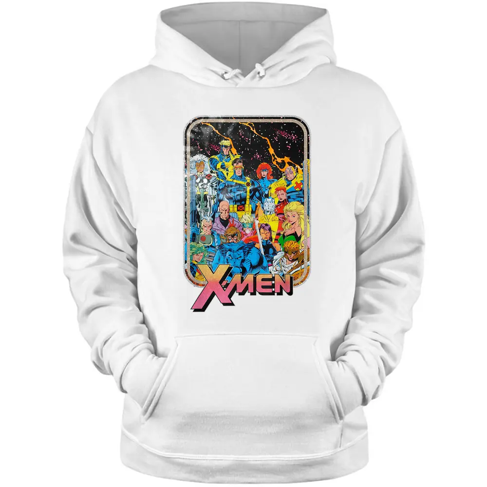 Marvel X-men Classic Vintage Comic Group Shot T-shirt Pullover Hoodie