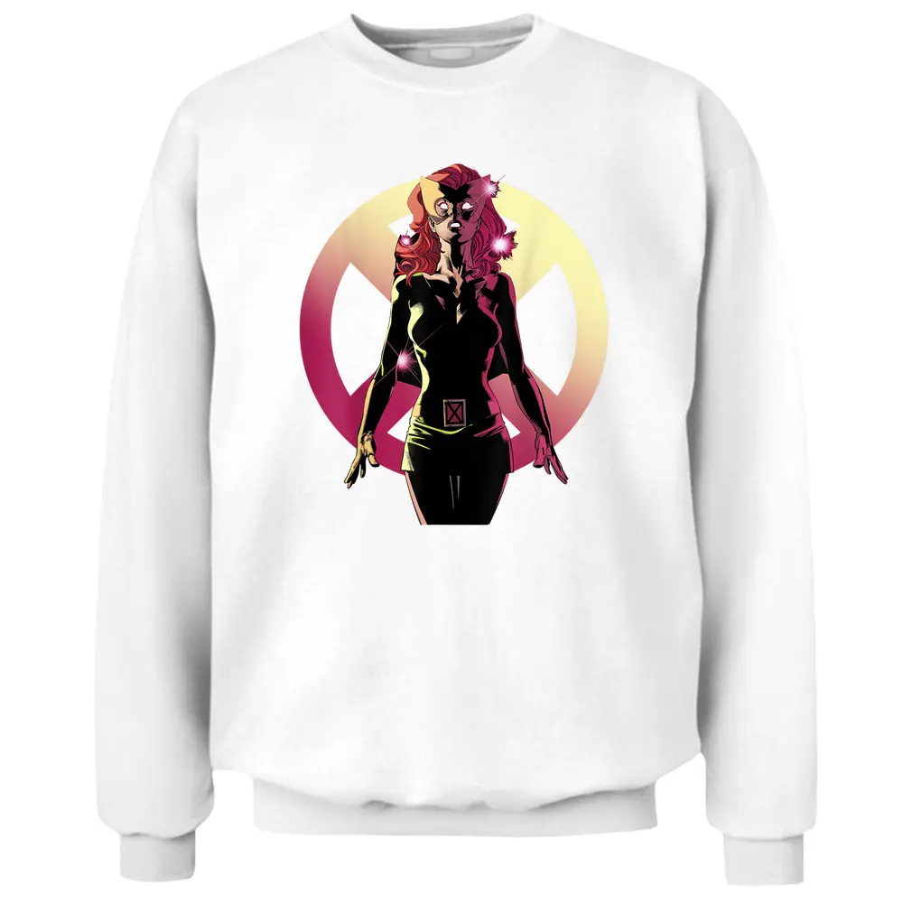 Marvel X-men Jean Grey Phoenix Form Graphic Pullover Sweatshirt