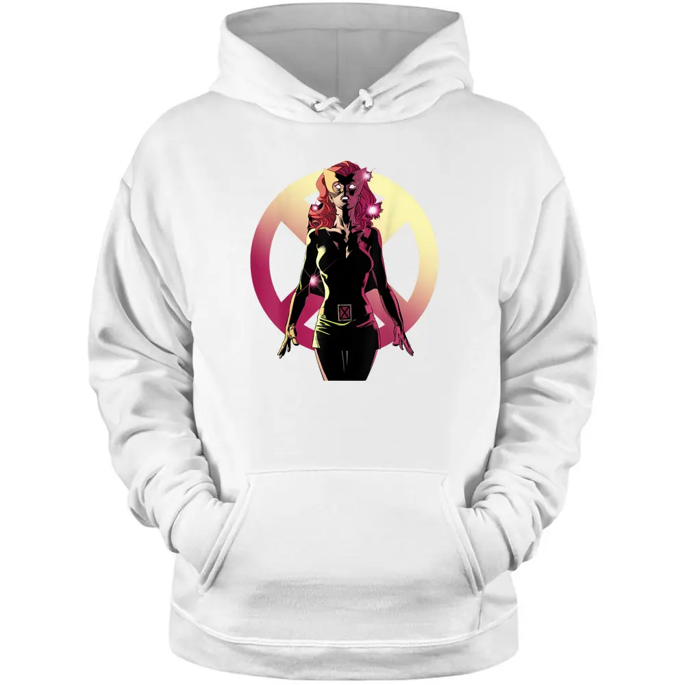 Marvel X-men Jean Grey Phoenix Form Graphic Pullover Hoodie