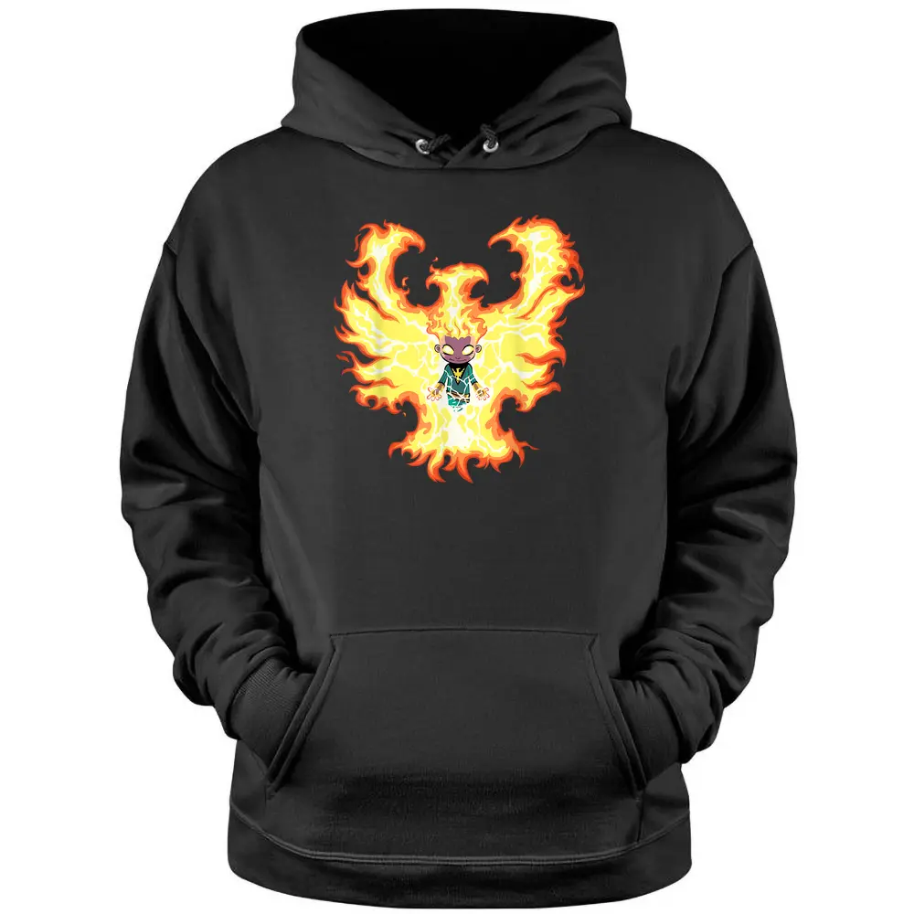 Marvel X-men Phoenix Firebird Cartoon Pullover Hoodie