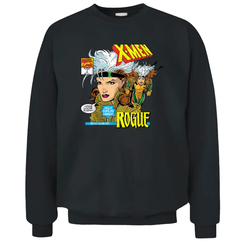 Marvel X-men Rogue Anna Marie Comic Pullover Sweatshirt