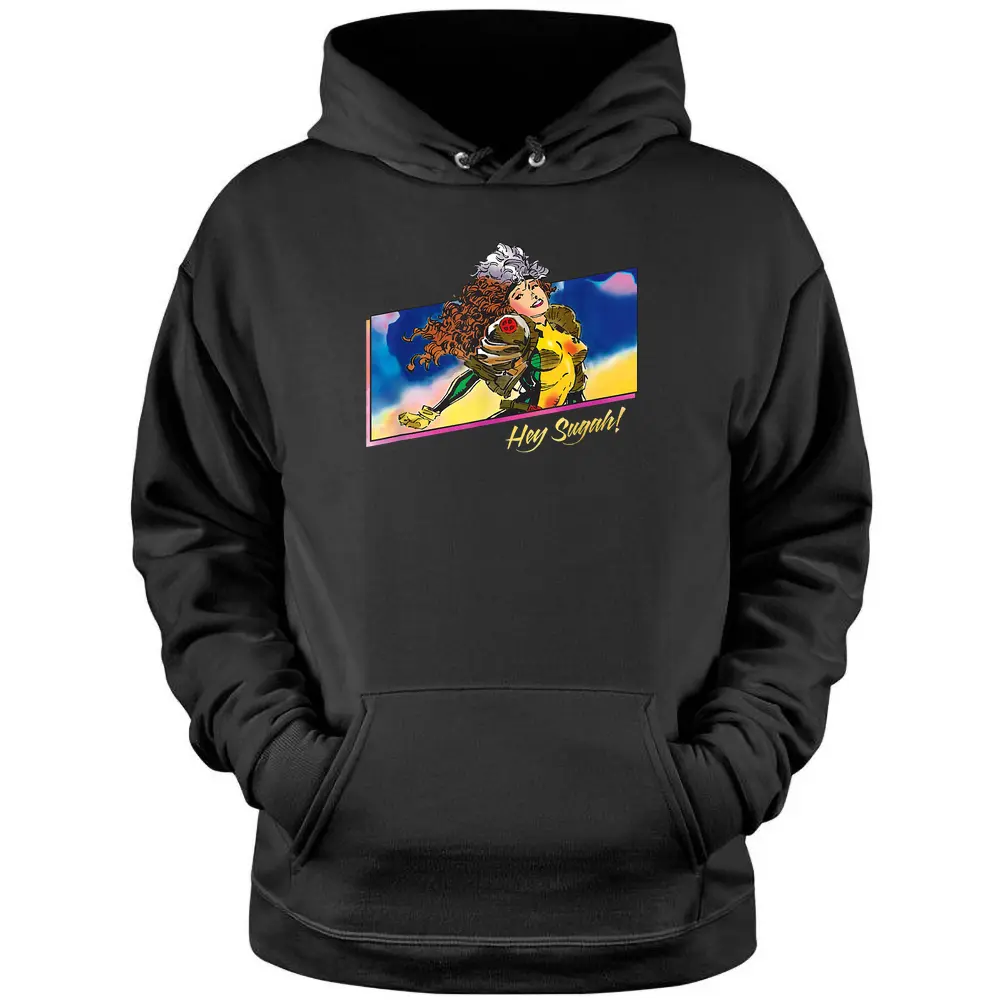 Marvel X-men Rogue Hey Sugah 90s Pullover Hoodie