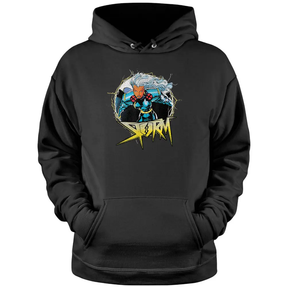 Marvel X-men Storm Circle Portrait Logo Pullover Hoodie