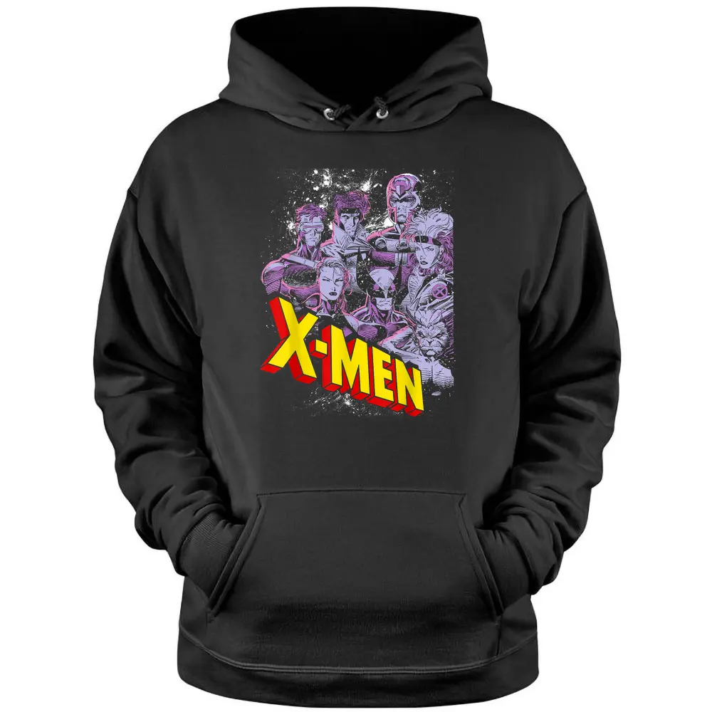 Marvel X-men Vintage Team Retro Graphic T-shirt Pullover Hoodie