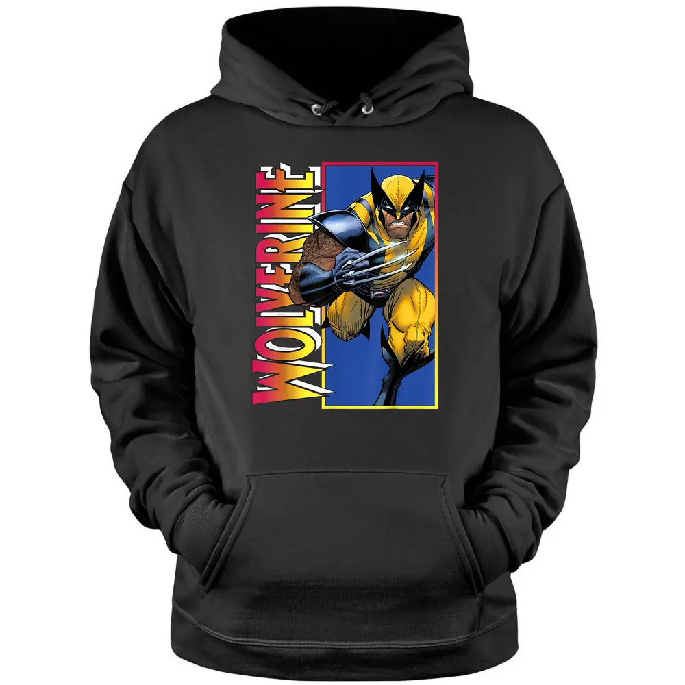 Marvel X-men Wolverine Classic Gradient Pullover Hoodie