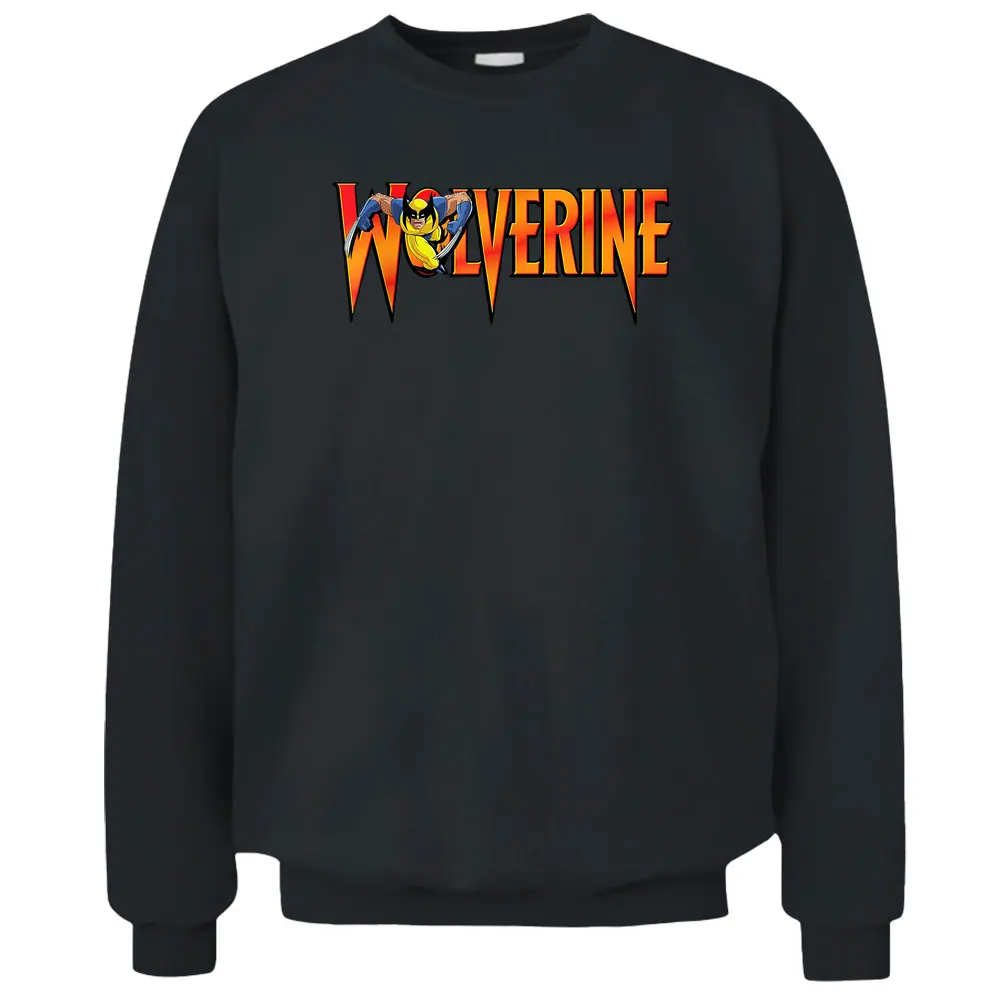 Marvel X-men Wolverine Retro Pullover Sweatshirt