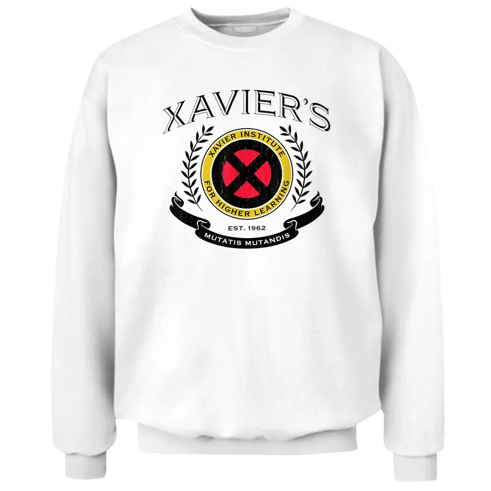 Marvel X-men Xavier Institute For Higher Learning Pullover Sweatshirt