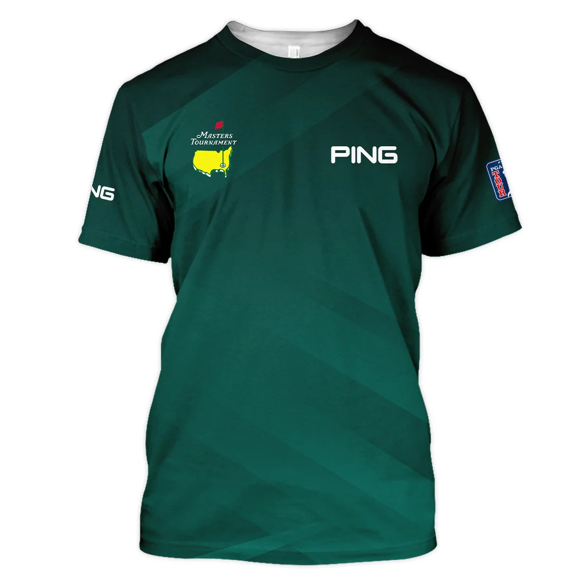 Masters Tournament Dark Green Gradient Golf Sport Ping Unisex T-Shirt Style Classic T-Shirt