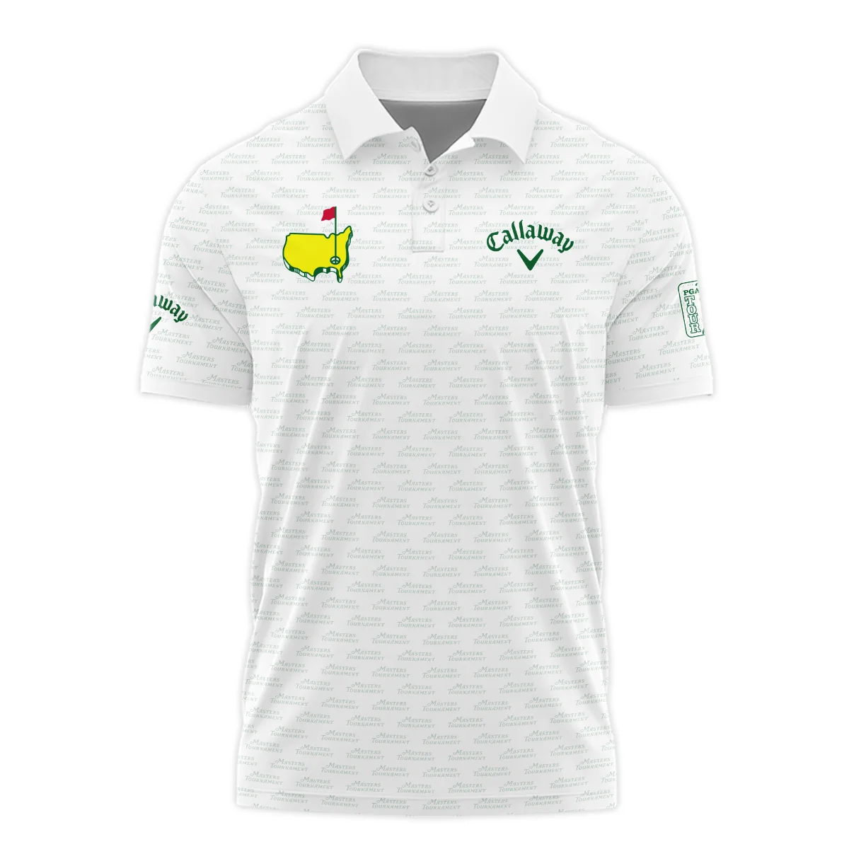 Masters Tournament Golf Callaway Unisex T-Shirt Logo Text Pattern White Green Golf Sports All Over Print T-Shirt