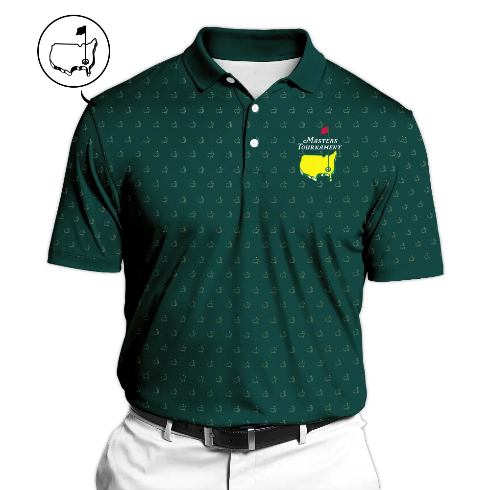 Masters Tournament Golf Hoodie Shirt Pattern Cup Dark Green Hoodie Shirt
