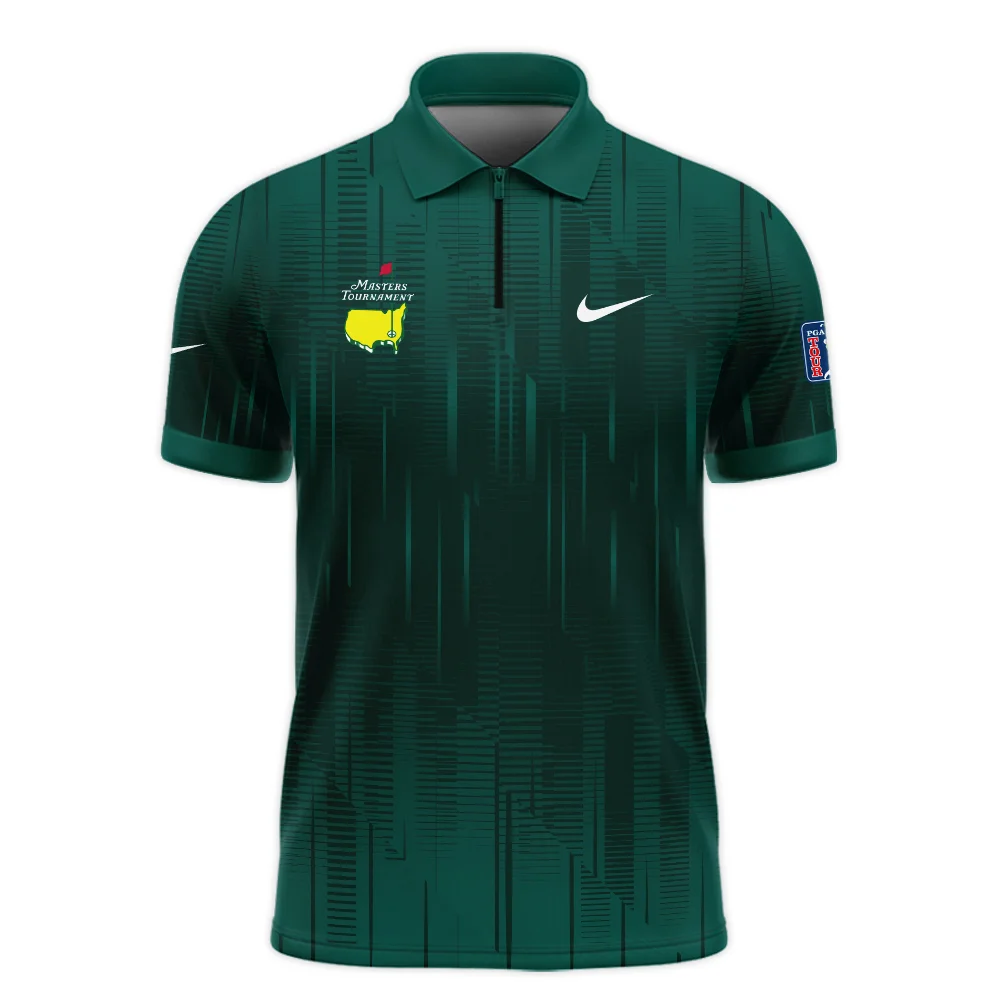 Masters Tournament Nike Dark Green Gradient Stripes Pattern Bomber Jacket Style Classic Bomber Jacket