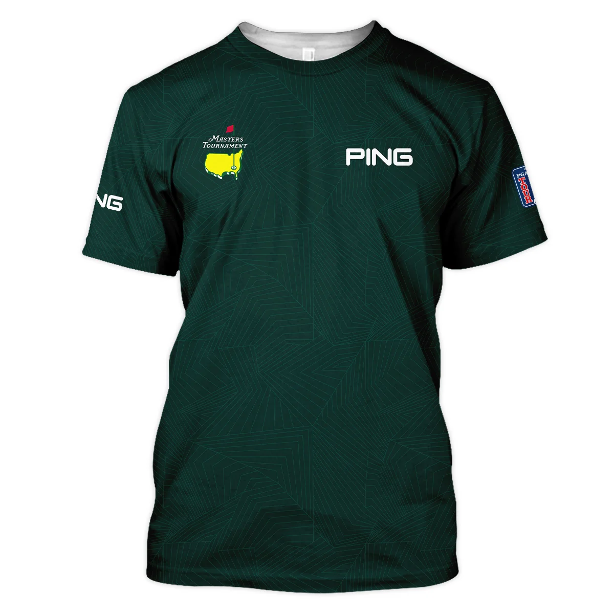 Masters Tournament Ping Pattern Sport Jersey Dark Green Unisex T-Shirt Style Classic T-Shirt