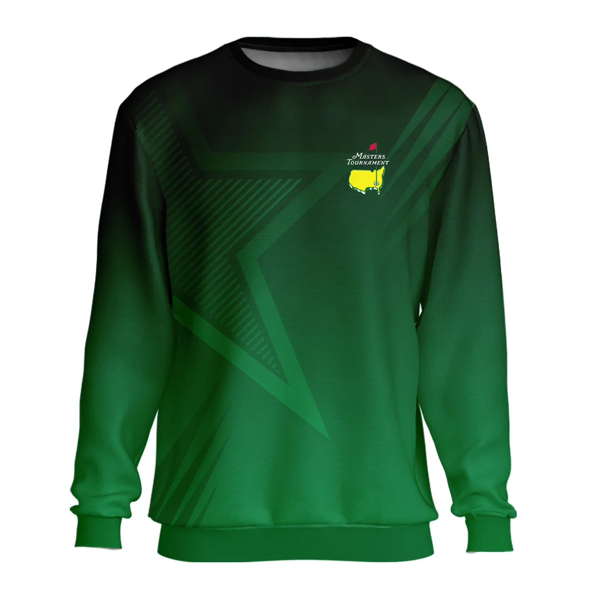Masters Tournament Star Dark Green Pattern Unisex Sweatshirt Style Classic Sweatshirt