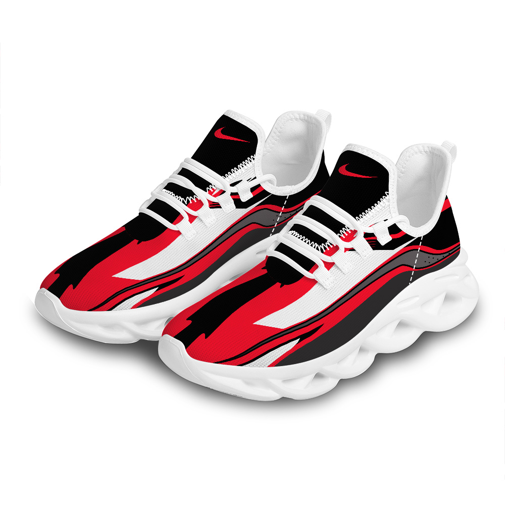 Mix Color Red White Sport Nike Max Soul Shoes White Sole Style Classic Sneaker Gift For Fans