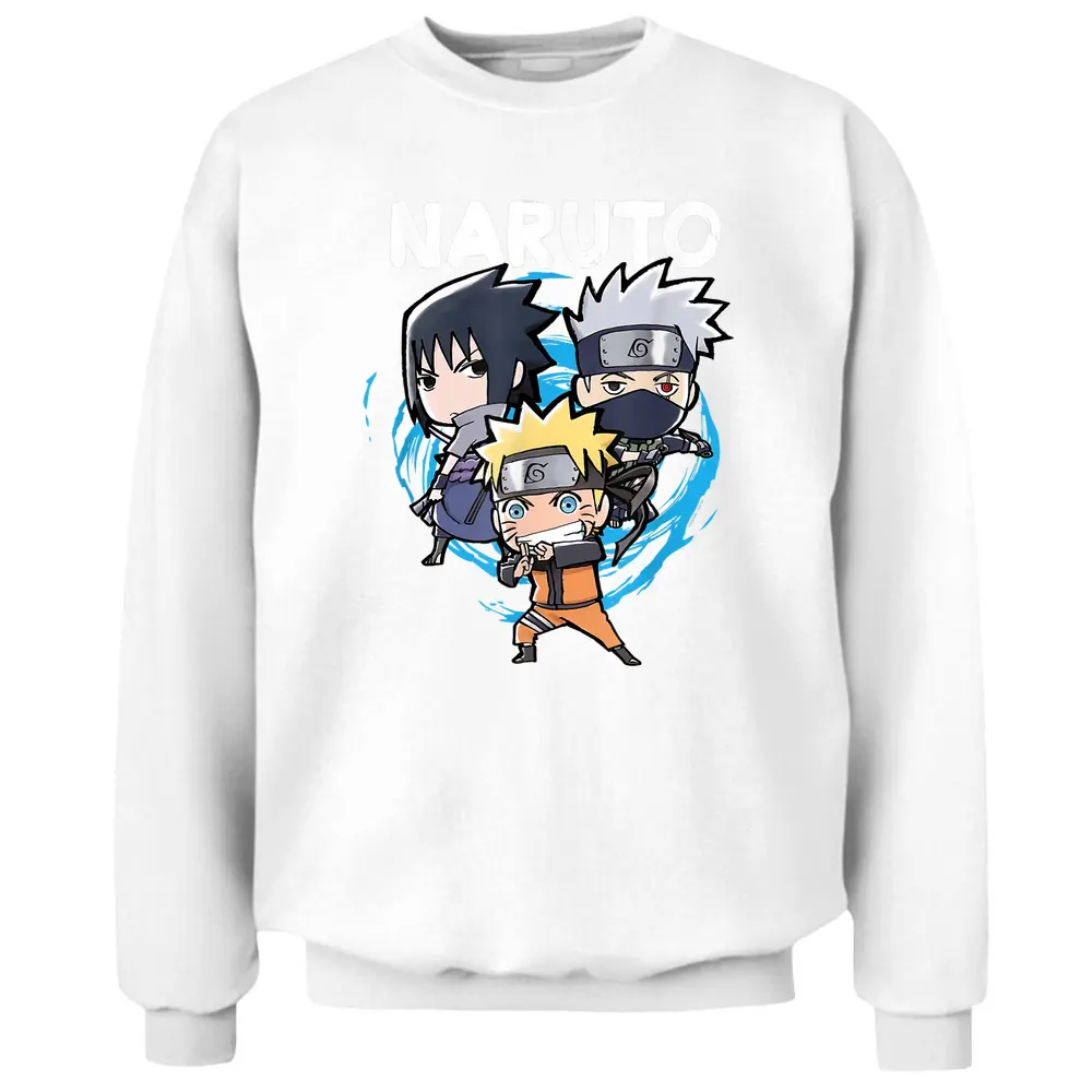 Naruto Shippuden Chibi Group Pullover Sweatshirt