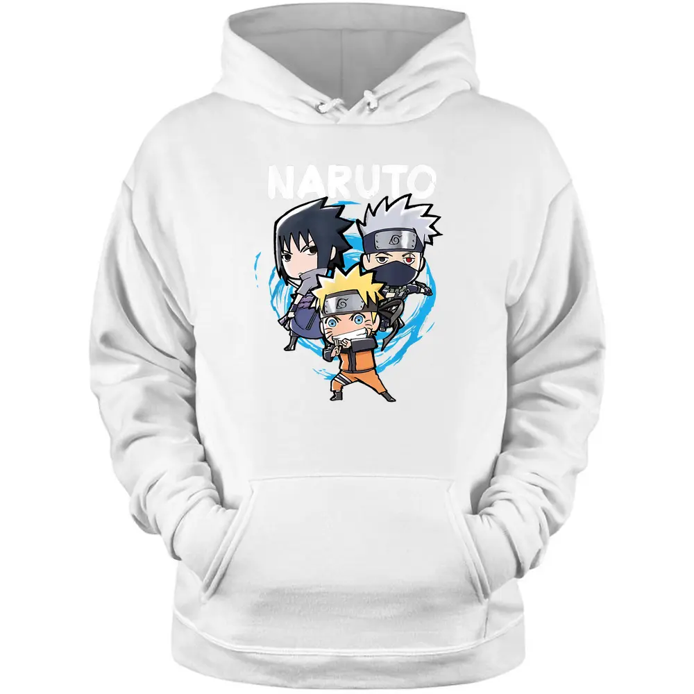 Naruto Shippuden Chibi Group Pullover Hoodie