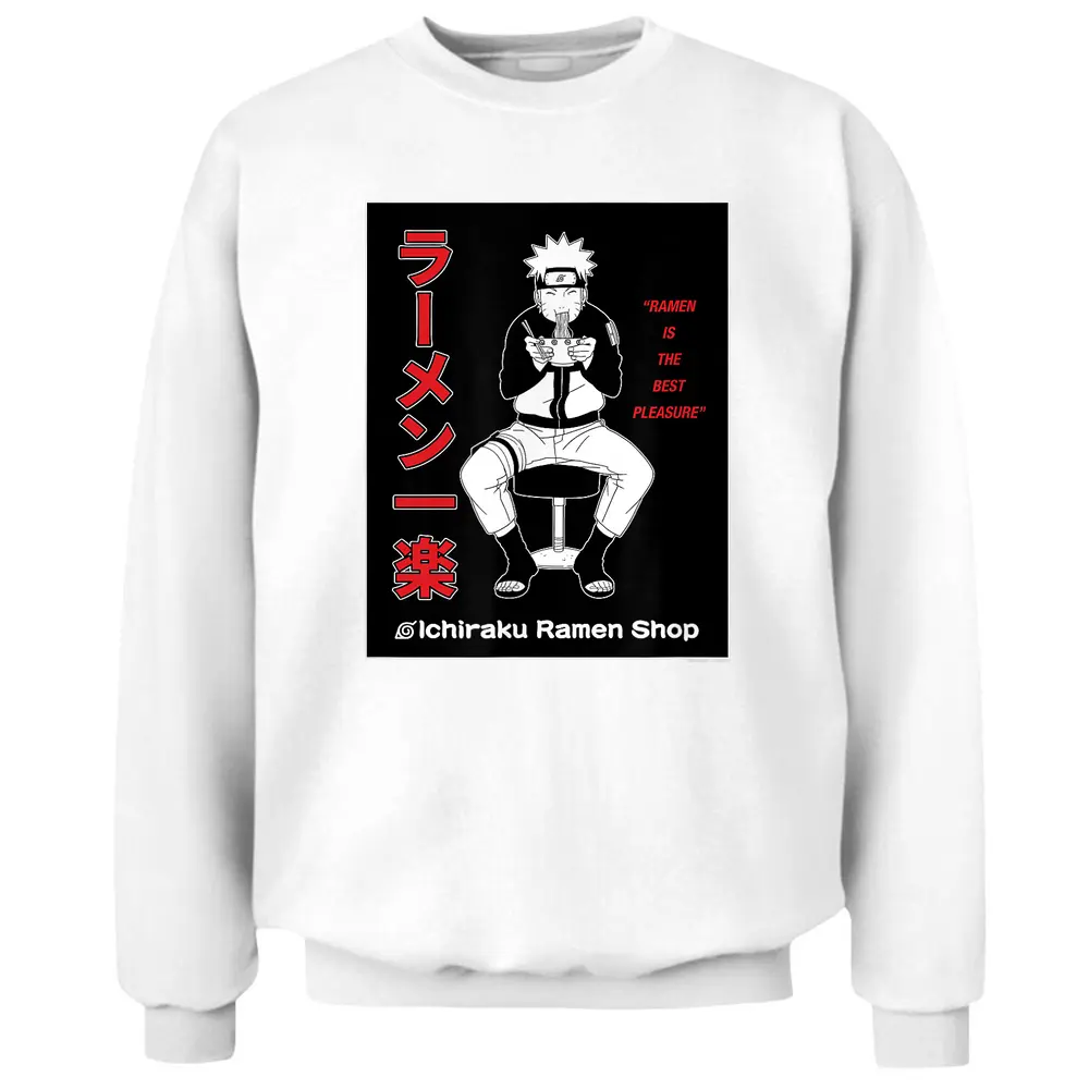 Naruto Shippuden Ichiraku Ramen Shop Best Pleasure Pullover Sweatshirt