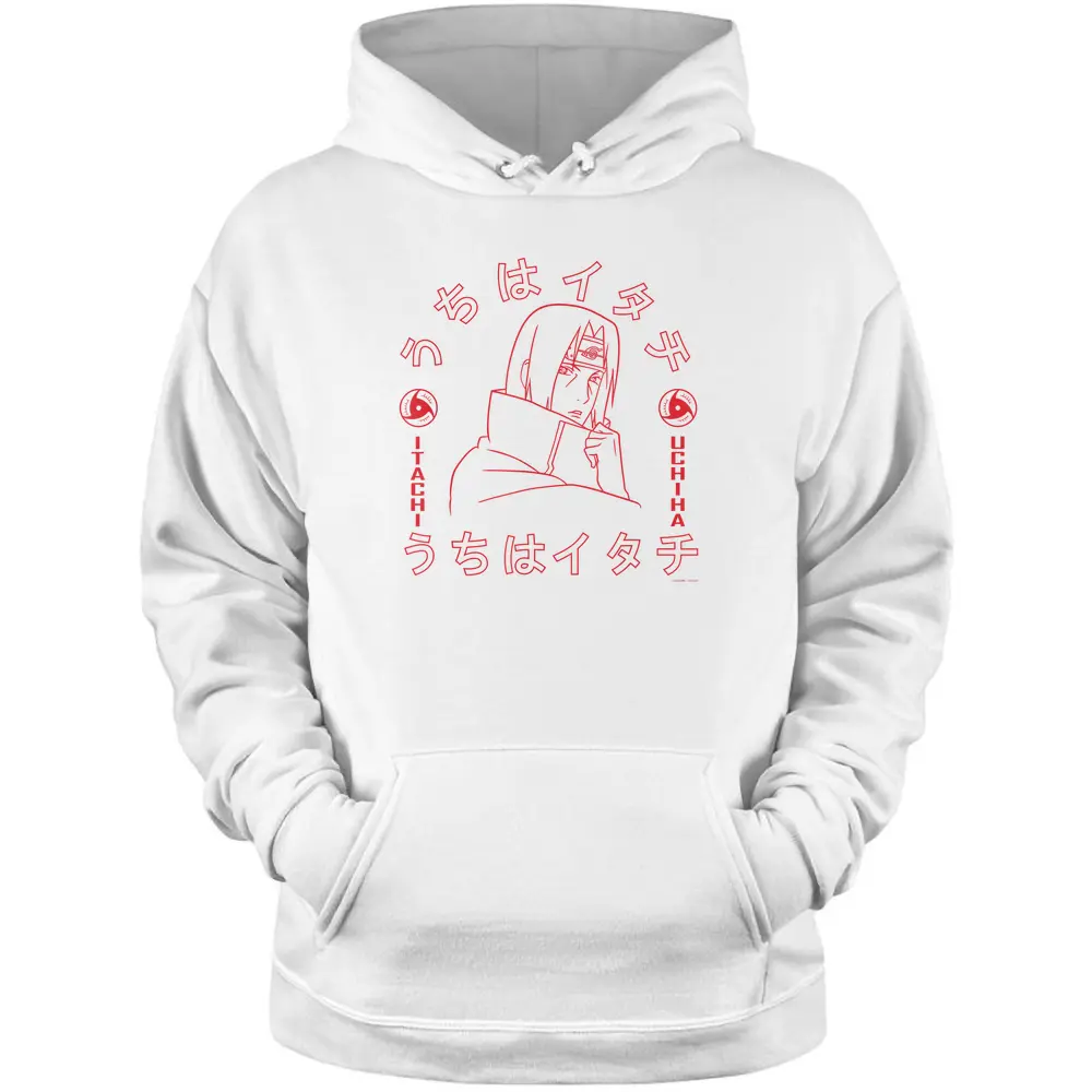 Naruto Shippuden Itachi Of The Sharingan Pullover Hoodie