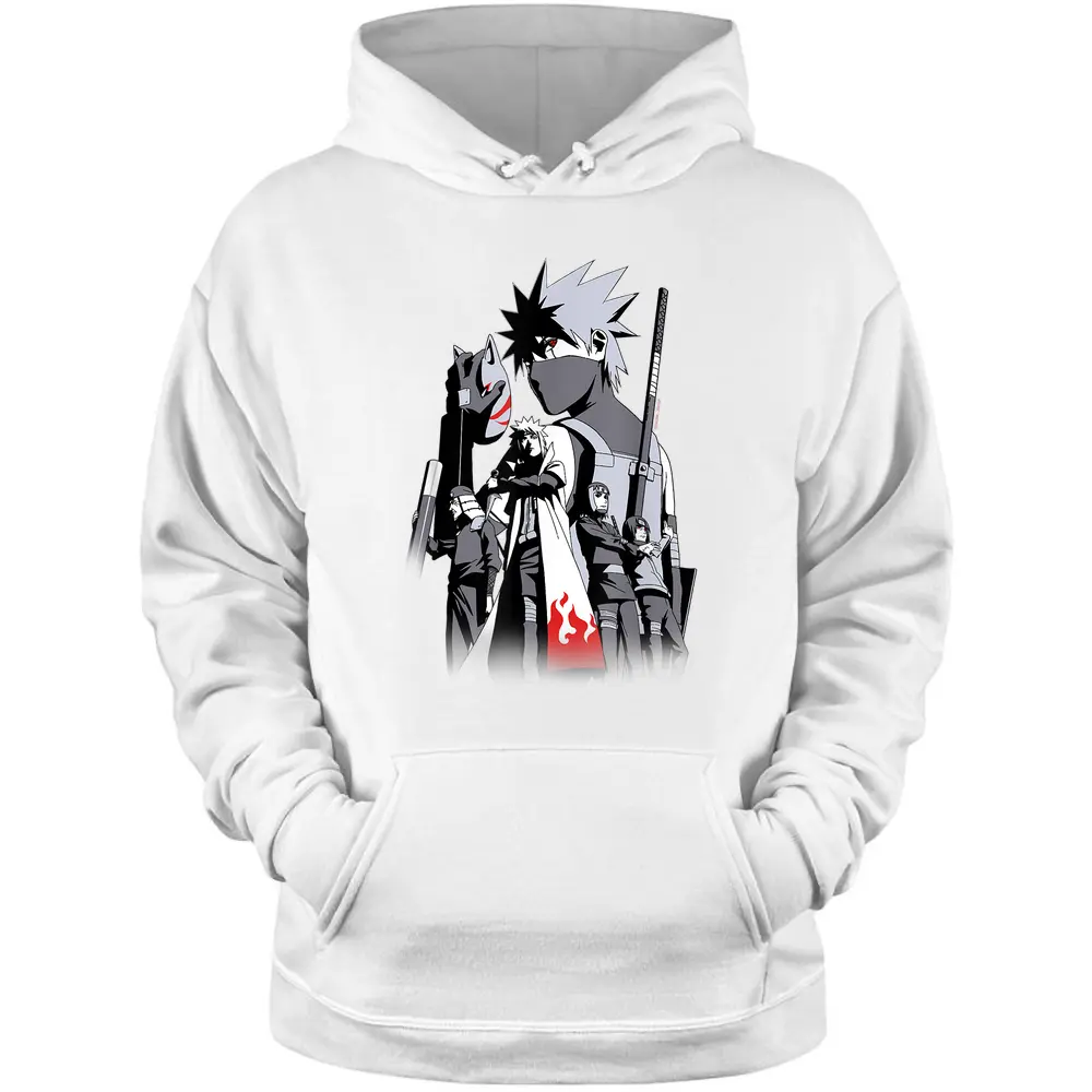 Naruto Shippuden Kakashi Story Limited Color Pullover Hoodie