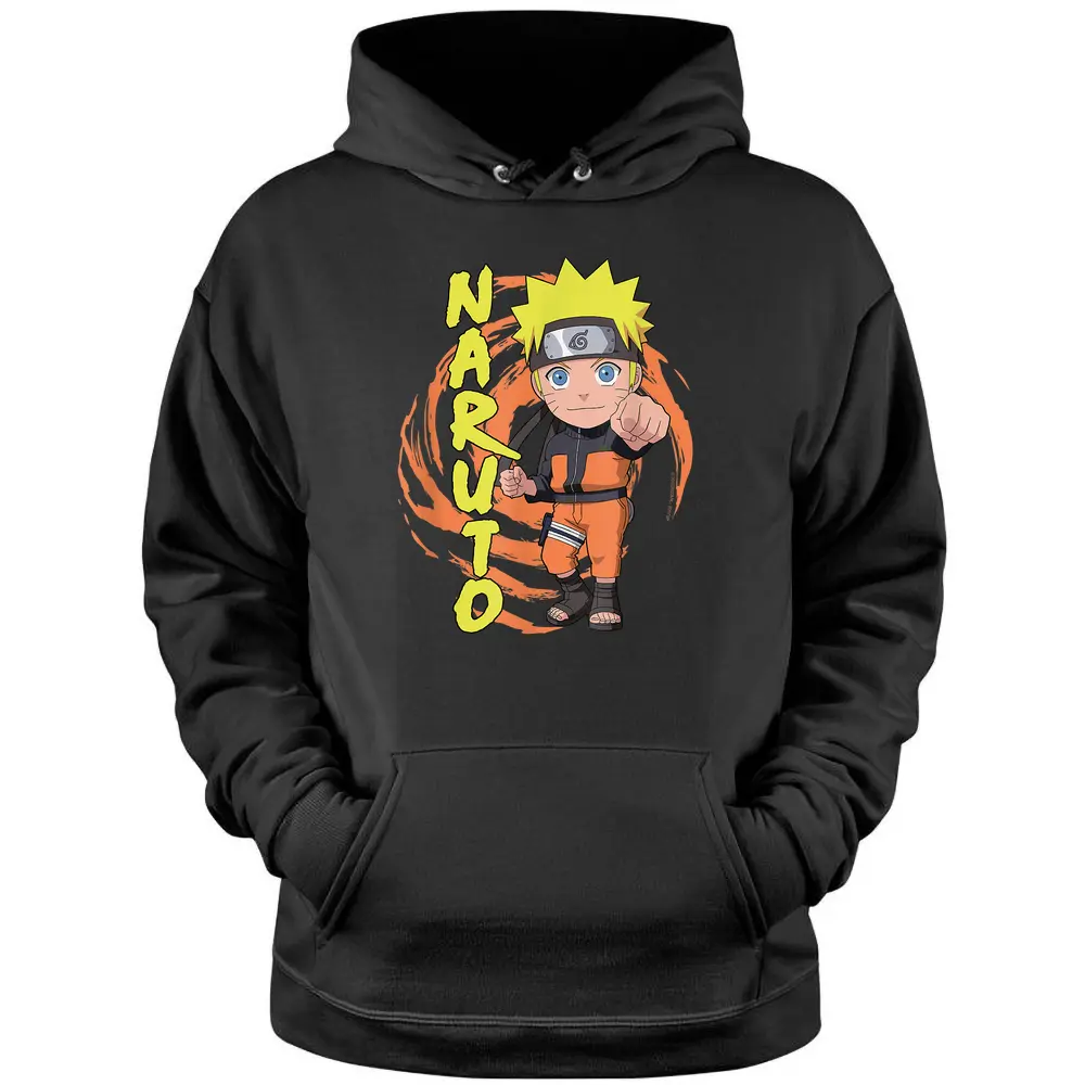 Naruto Shippuden Naruto Chibi Fist Pullover Hoodie