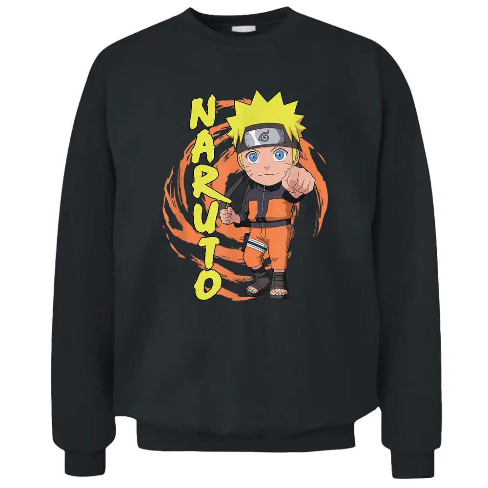 Naruto Shippuden Naruto Chibi Fist Pullover Sweatshirt