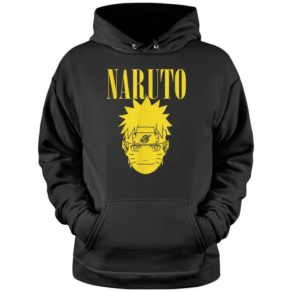 Naruto Shippuden Naruto Yellow Pullover Hoodie