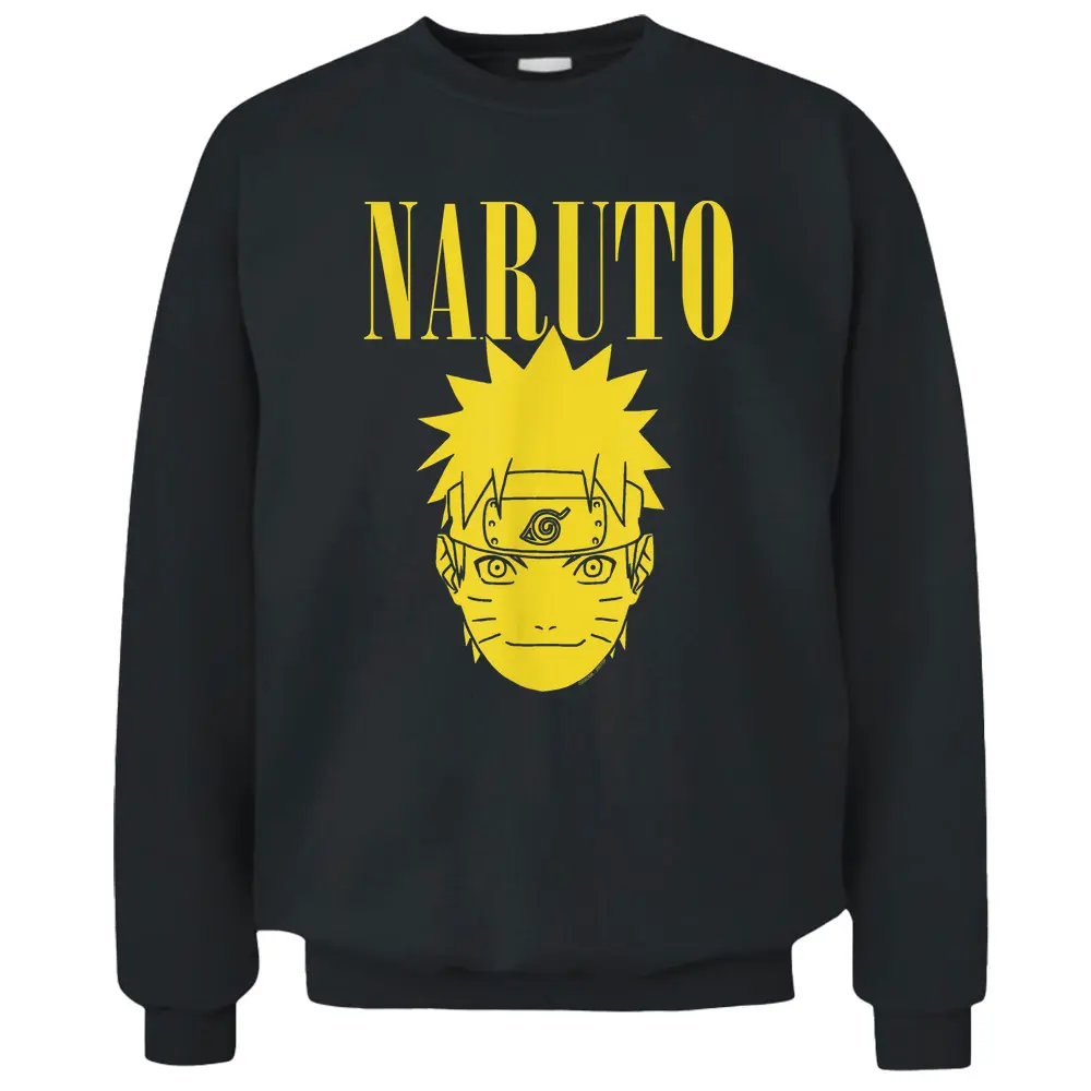 Naruto Shippuden Naruto Yellow Pullover Sweatshirt