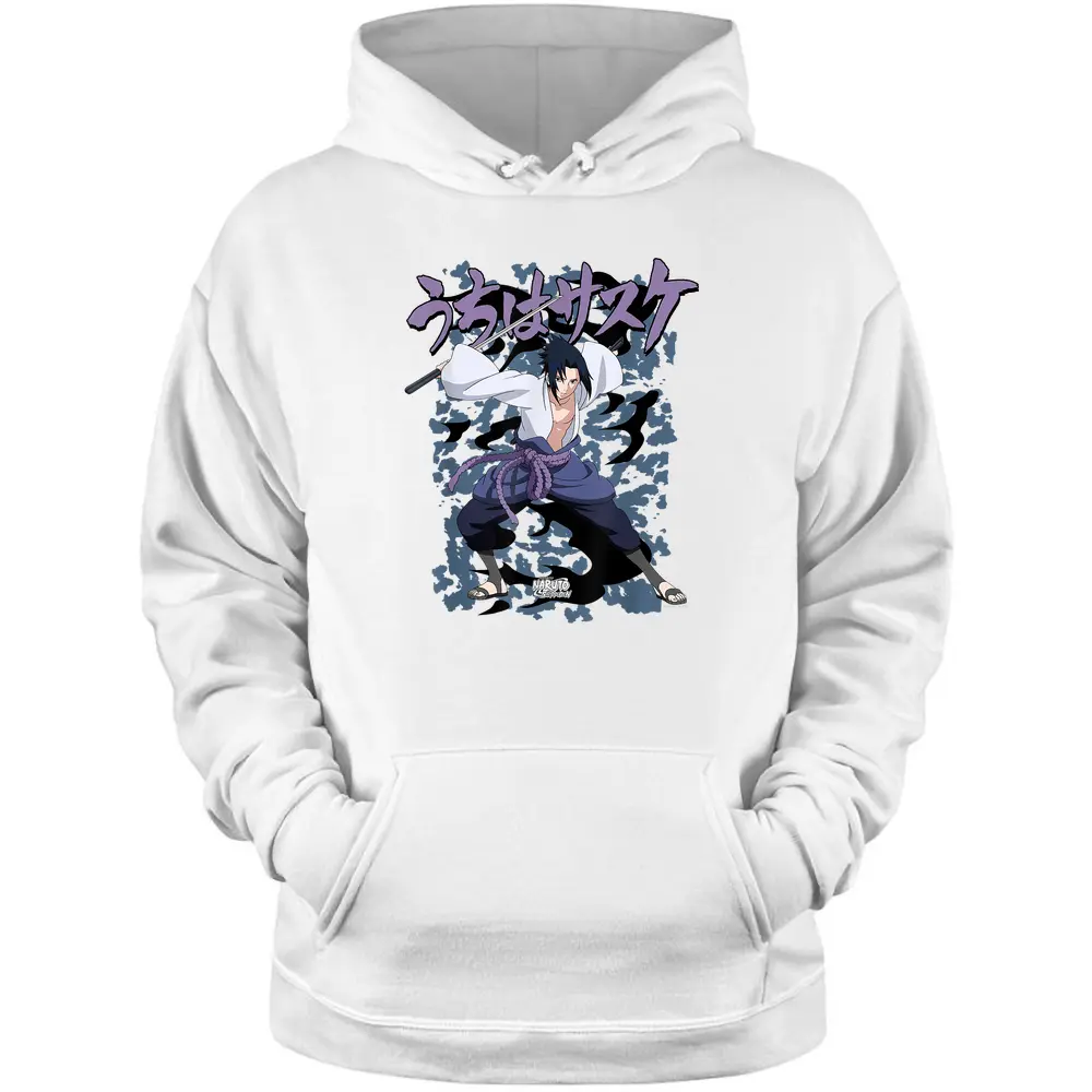 Naruto Shippuden Sasuke Curse Pullover Hoodie