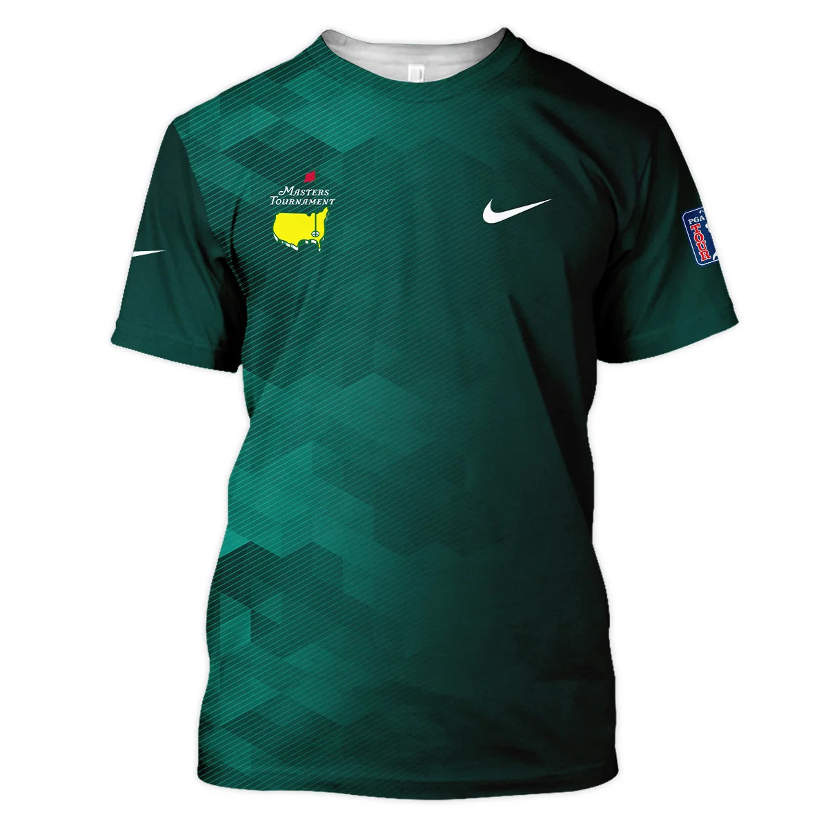 Nike Golf Sport Dark Green Gradient Abstract Background Masters Tournament Unisex T-Shirt Style Classic T-Shirt