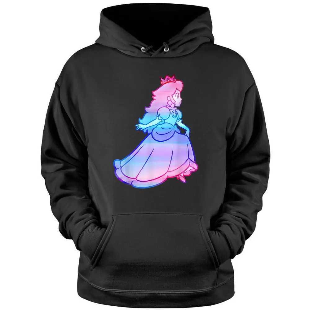 Nintendo Super Mario Peach Gradient Run Pullover Hoodie