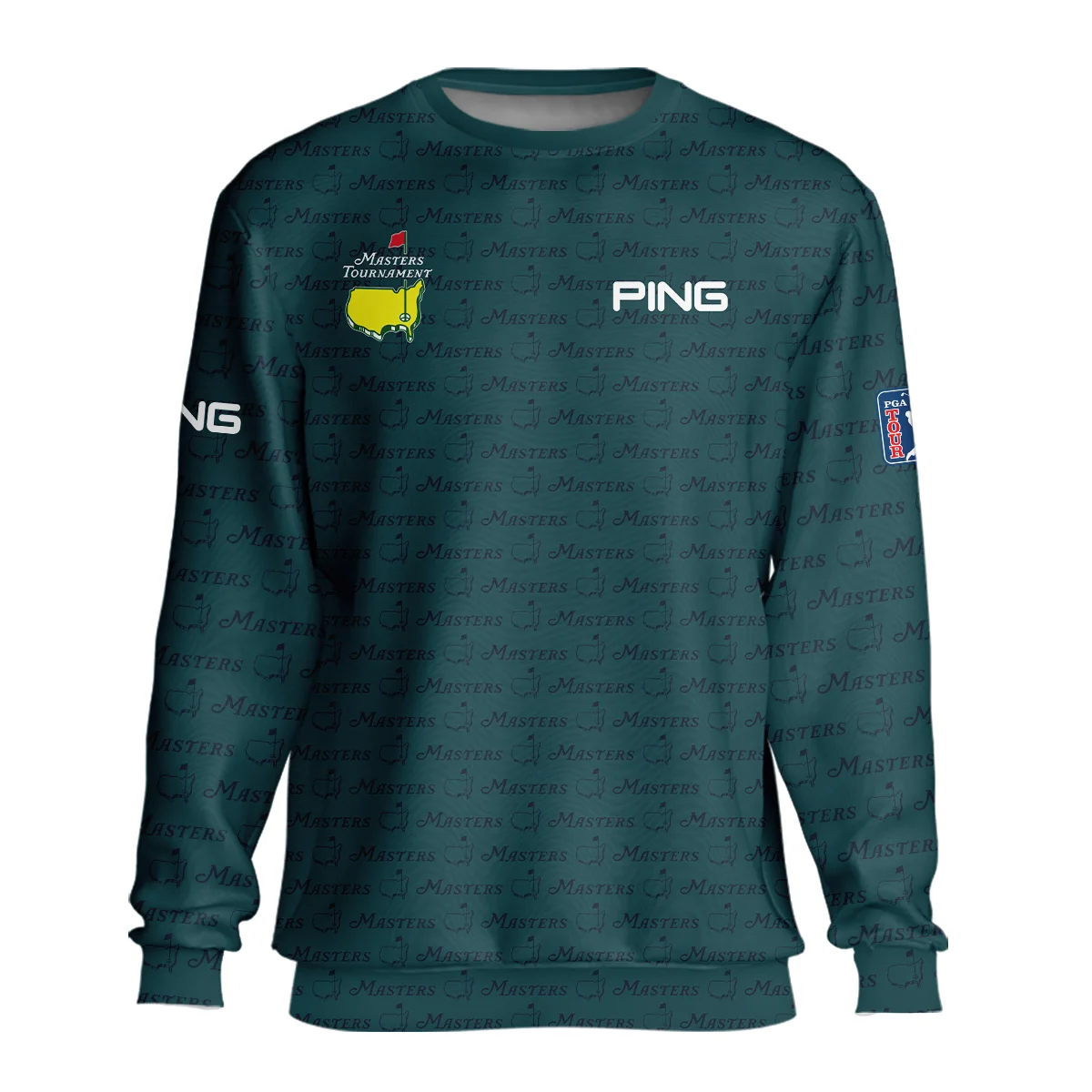 Pattern Dark Green Masters Tournament Ping Unisex Sweatshirt Color Green Sweatshirt
