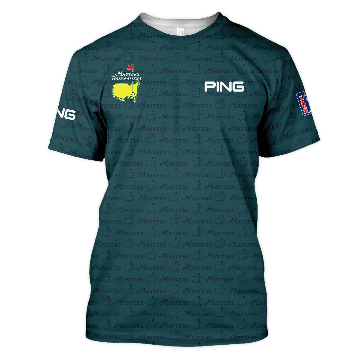 Pattern Dark Green Masters Tournament Ping Unisex T-Shirt Color Green T-Shirt