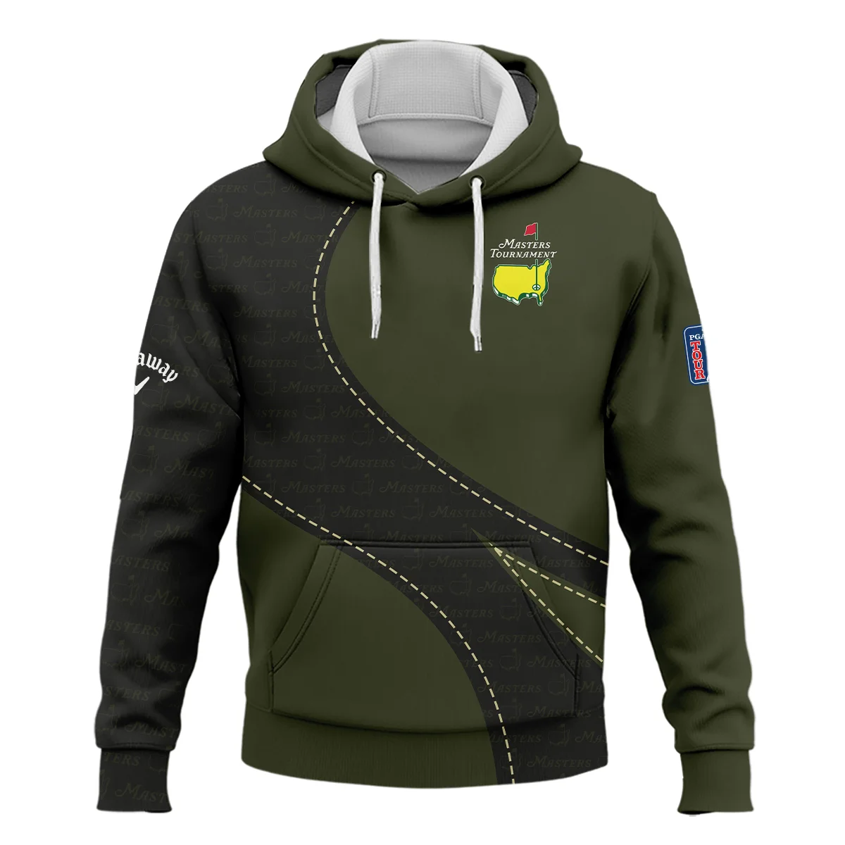 Pattern Military Green Masters Tournament Callaway Hoodie Shirt Style Classic Hoodie Shirt