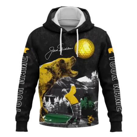 Personalized Name Golf Legends The Golden Bear Jack Nicklaus Hoodie Shirt Style Classic