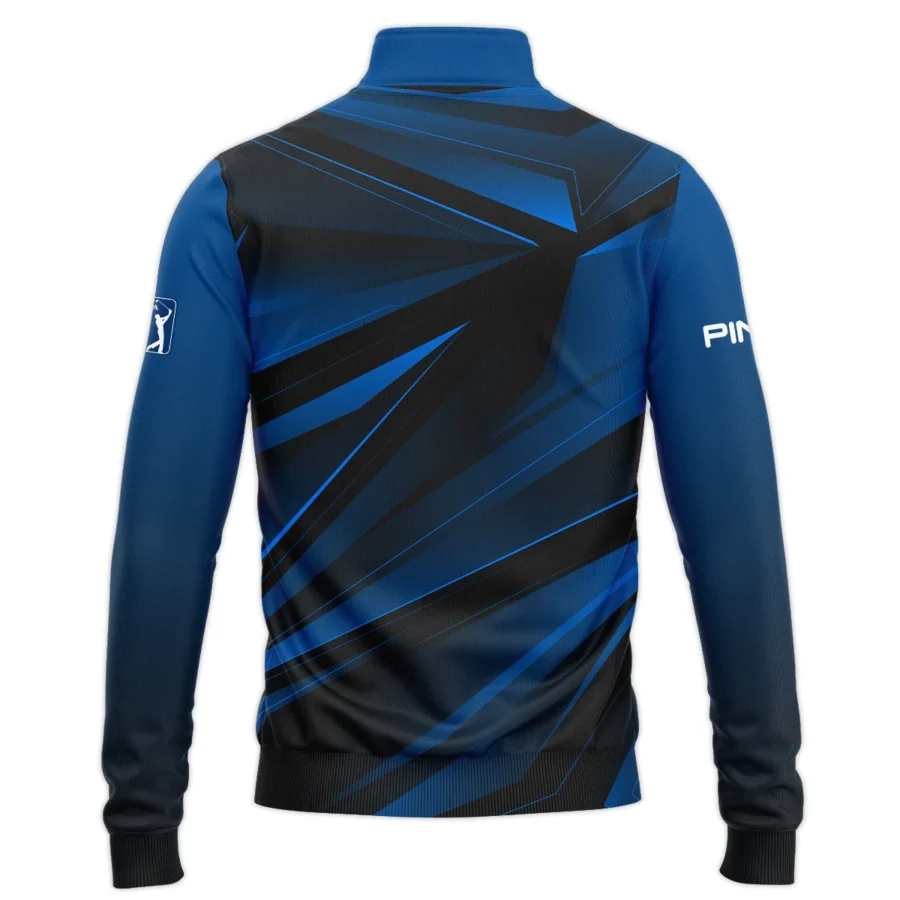 Ping 124th U.S. Open Pinehurst Dark Blue Gradient Sublimation Quarter-Zip Jacket Style Classic