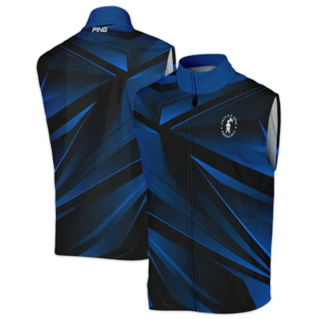 Ping 124th U.S. Open Pinehurst Dark Blue Gradient Sublimation Sleeveless Jacket Style Classic