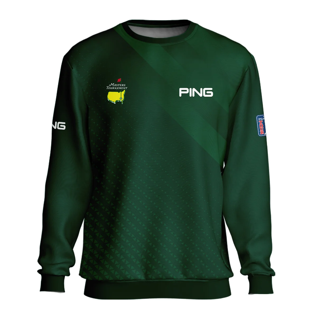 Ping Gradient Dark Green Abstract Pattern Masters Tournament Unisex Sweatshirt Style Classic Sweatshirt