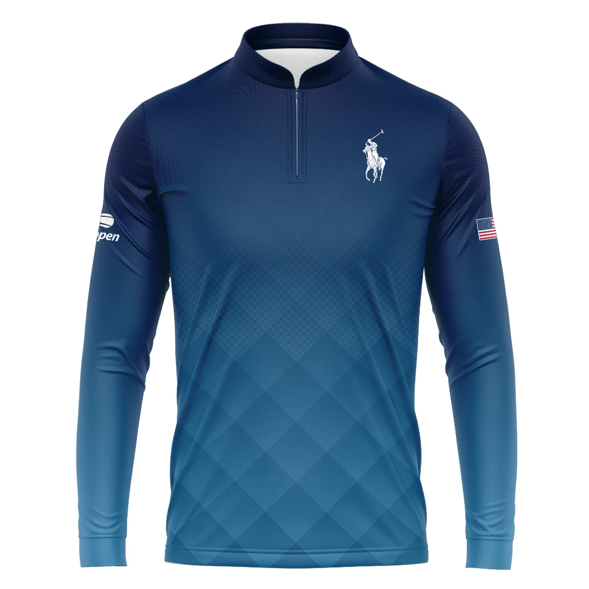 Ralph Lauren Blue Abstract Background US Open Tennis Champions Unisex T-Shirt Style Classic T-Shirt