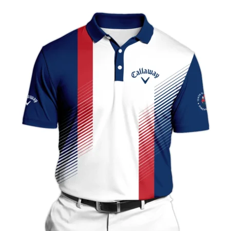 Sport Callaway 124th U.S. Open Pinehurst Golf Hawaiian Shirt Blue Red Striped Pattern White All Over Print Oversized Hawaiian Shirt